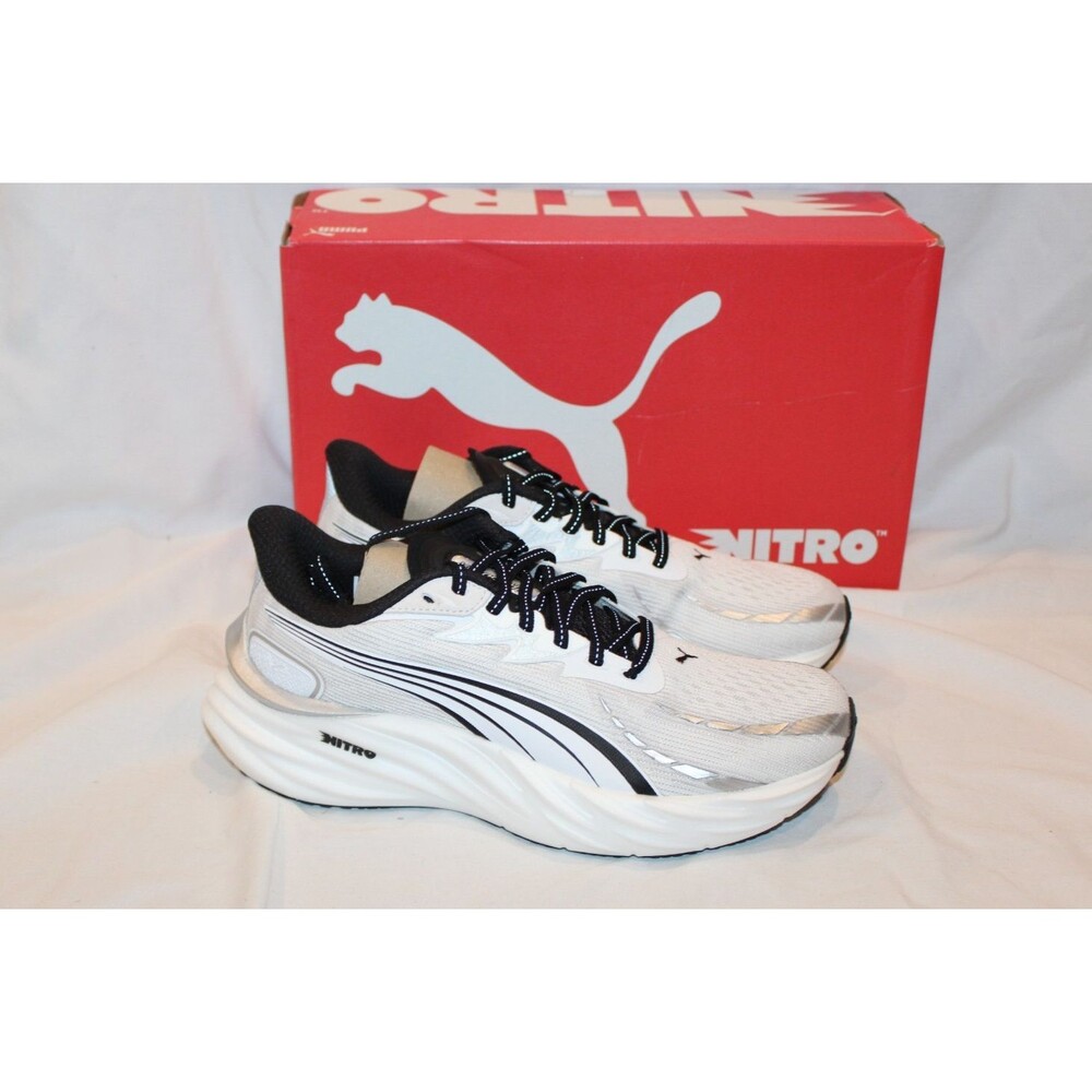 Puma Women's Velocity Nitro 4 White Running Athletic Sneakers NIB SZ 8 $140